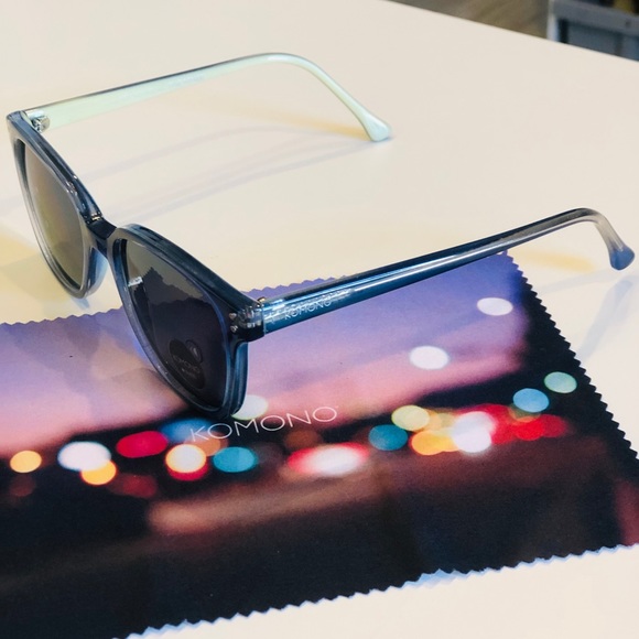 KOMONO Sunglasses Renee Navy Blue NEW in b… - Picture 7 of 12